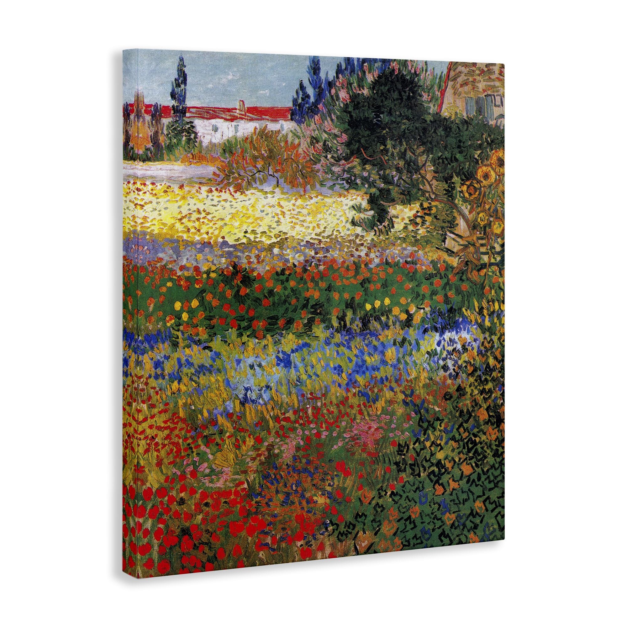 Amazon.com: Stupell Industries 'Flower Garden Van Gogh Vivid